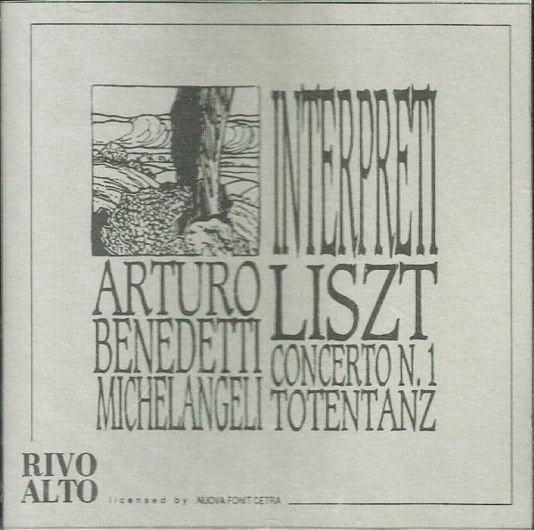Arturo Benedetti Michelangeli альбом Interpreta Franz Liszt (CD) Компакт диск Arturo Benedetti Michelangeli альбом Interpreta Franz Liszt (CD)