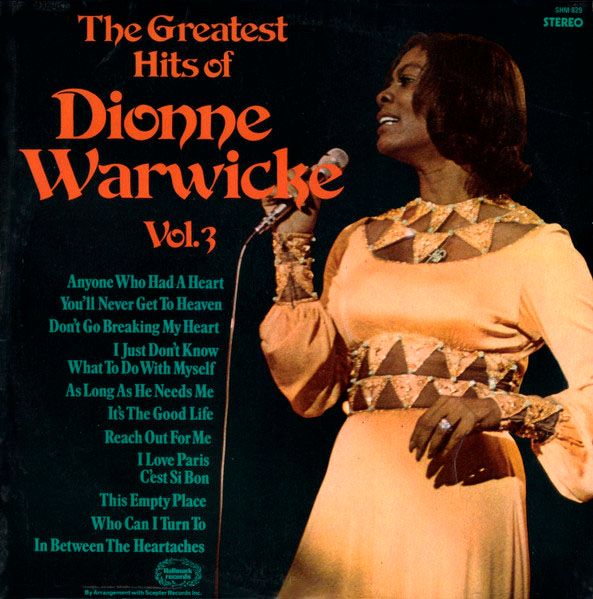 Виниловая пластинка Dionne Warwicke альбом The Greatest Hits Of Dionne Warwicke Vol.3 Виниловая пластинка Dionne Warwicke альбом The Greatest Hits Of Dionne Warwicke Vol.3