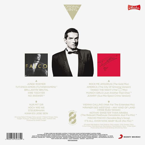 Falco альбом Original Vinyl Classics Falco альбом Original Vinyl Classics