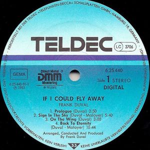 Frank Duval альбом If I Could Fly Away (1)