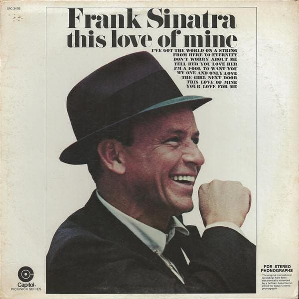 Frank Sinatra альбом This love of mine Frank Sinatra альбом This love of mine