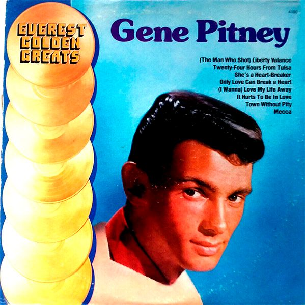 Виниловая пластинка Gene Pitney альбом Golden Greats Gene Pitney Виниловая пластинка Gene Pitney альбом Golden Greats Gene Pitney