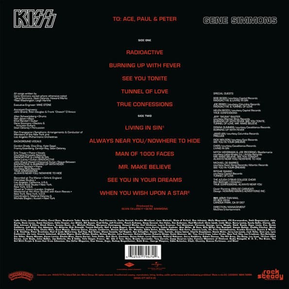 Gene Simmons Kiss - Gene Simmons Gene Simmons Kiss - Gene Simmons