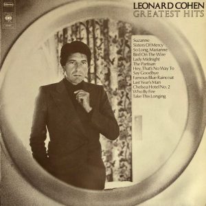 Виниловая пластинка Leonard Cohen альбом Greatest Hits