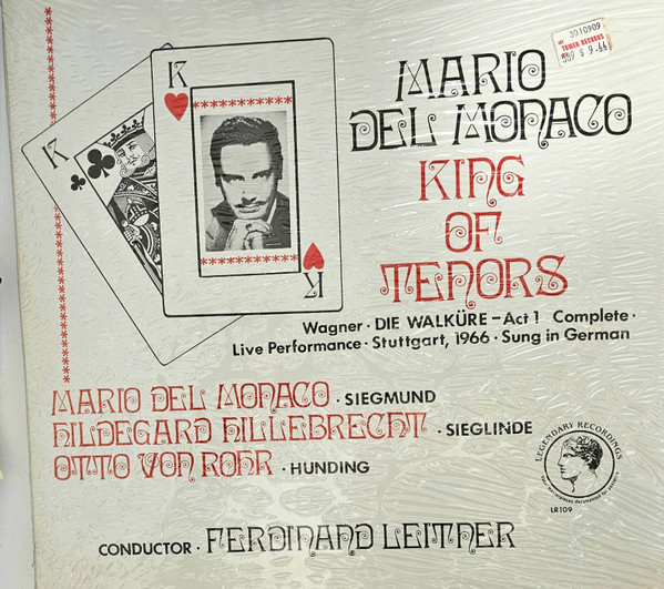 Виниловая пластинка Mario del Monaco – King of Tenors — Die Walkure — Act 1 Виниловая пластинка Mario del Monaco – King of Tenors — Die Walkure — Act 1