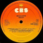 Miles Davis 1984 альбом Decoy 5 Miles Davis 1984 альбом Decoy (2)