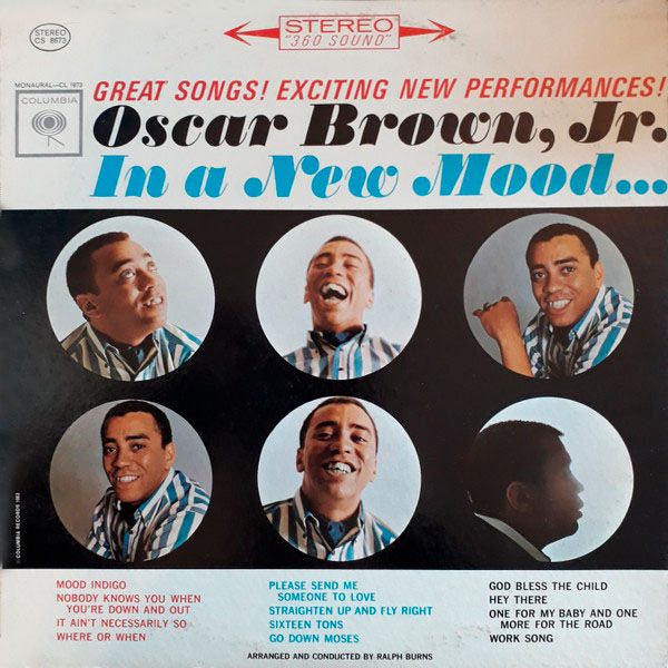 Виниловая пластинка Oscar Brown Jr. альбом In A New Mood Виниловая пластинка Oscar Brown Jr. альбом In A New Mood