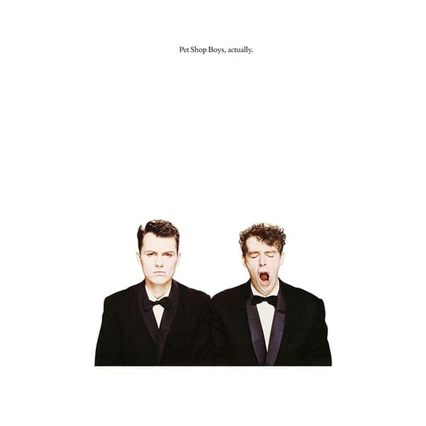 Pet Shop Boys альбом Actually Pet Shop Boys альбом Actually