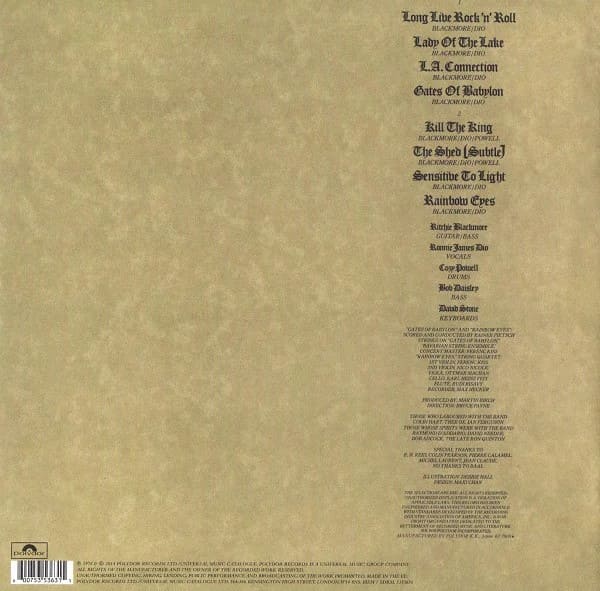 Rainbow - Long Live Rock 'N' Roll Rainbow - Long Live Rock 'N' Roll