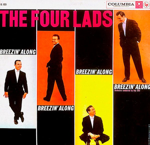 Виниловая пластинка The Four Lads альбом Breezin' Along Виниловая пластинка The Four Lads альбом Breezin' Along
