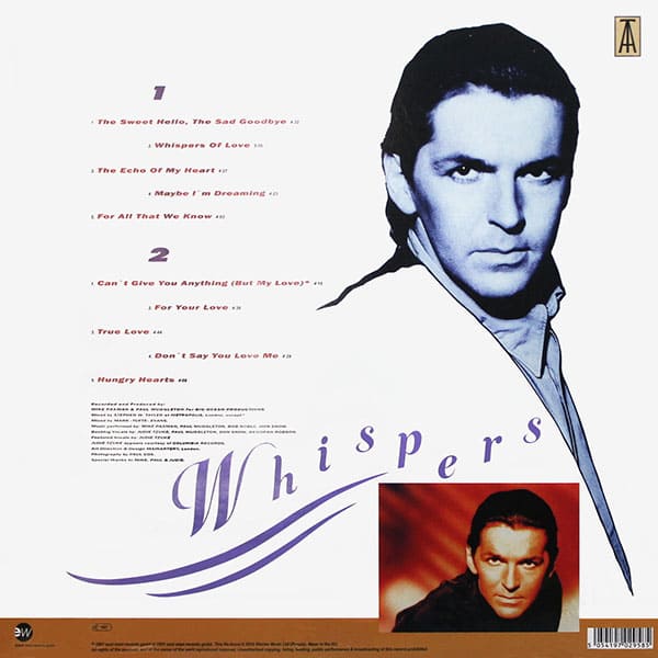 Thomas Anders - Whispers Thomas Anders - Whispers